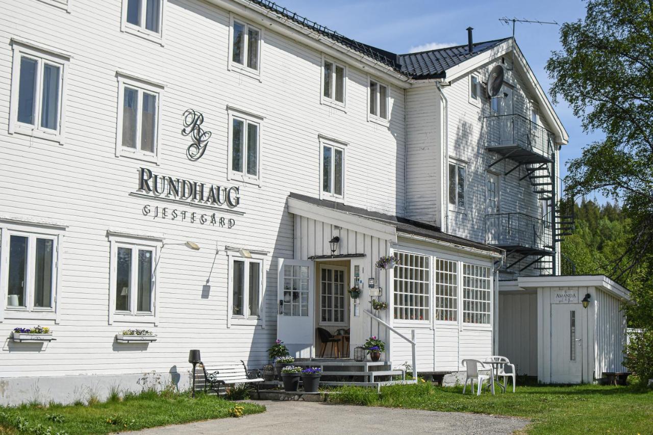 Rundhaug Gjestegard Hotell Exteriör bild