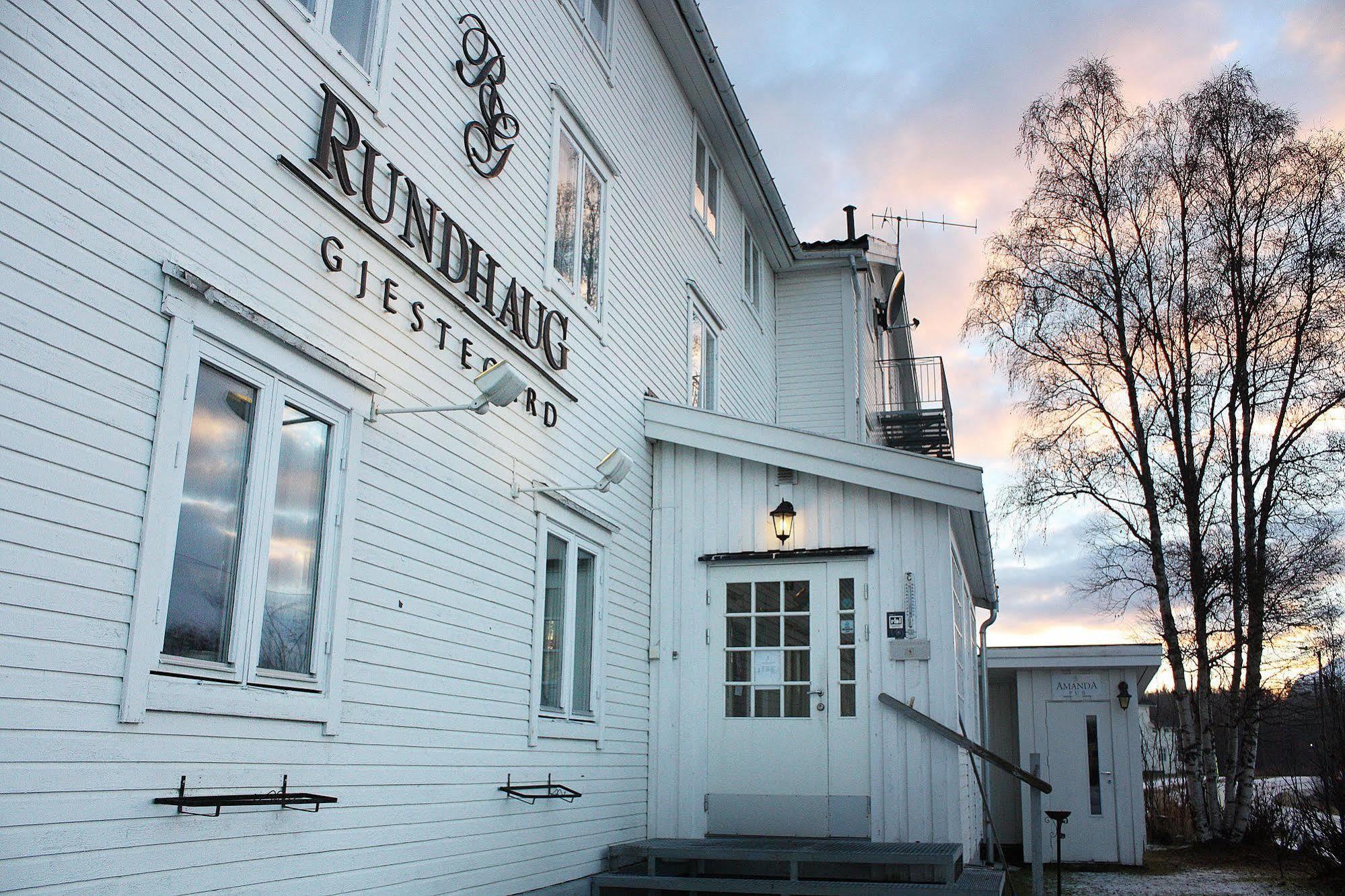 Rundhaug Gjestegard Hotell Exteriör bild